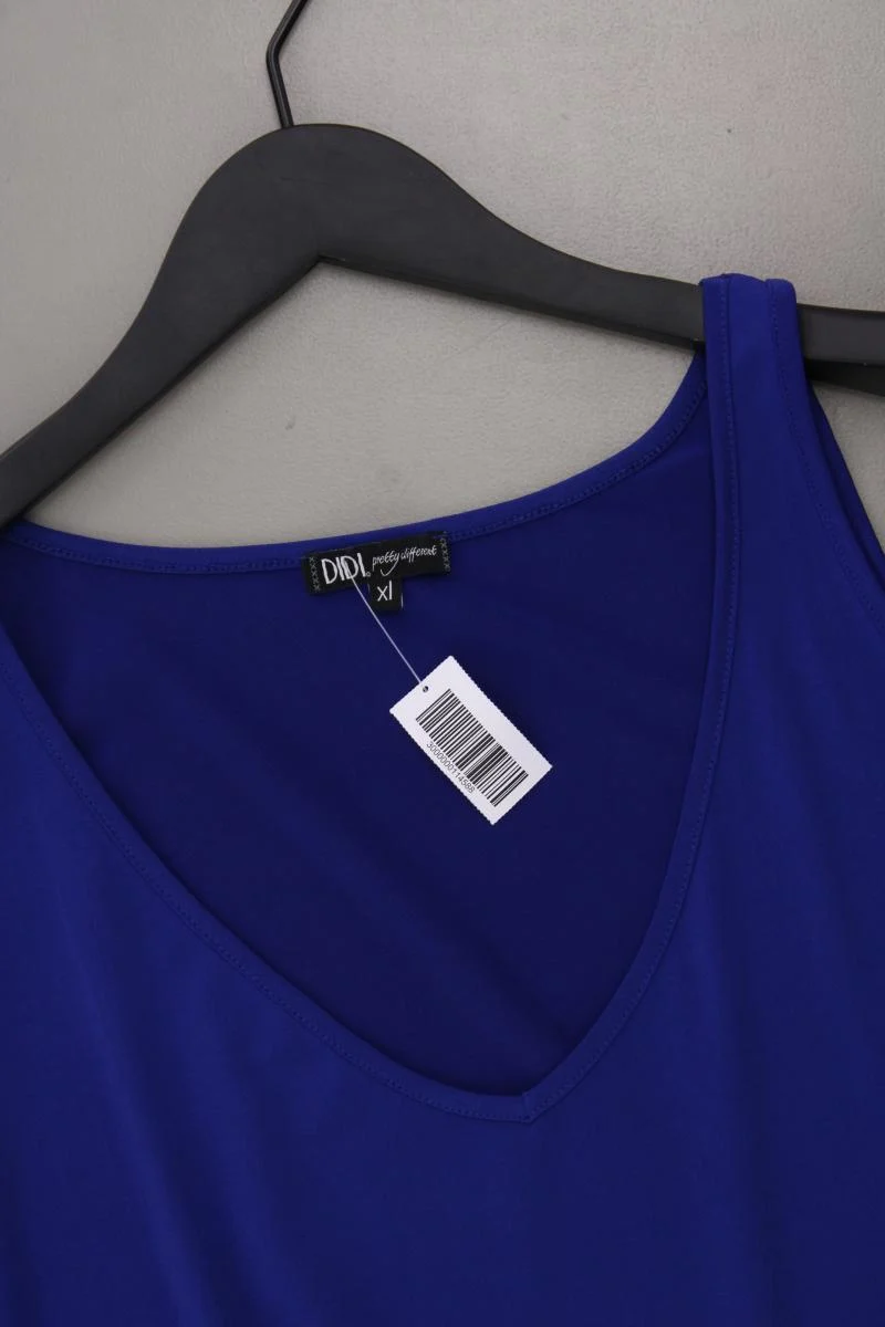 DIDI Trägerkleid Gr. L blau aus Polyester