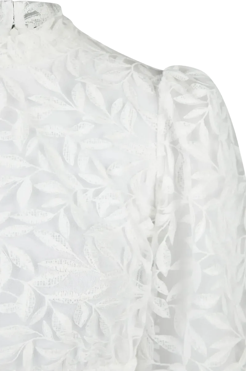 Kinga Mathe Dirndlbluse Evi Weiß