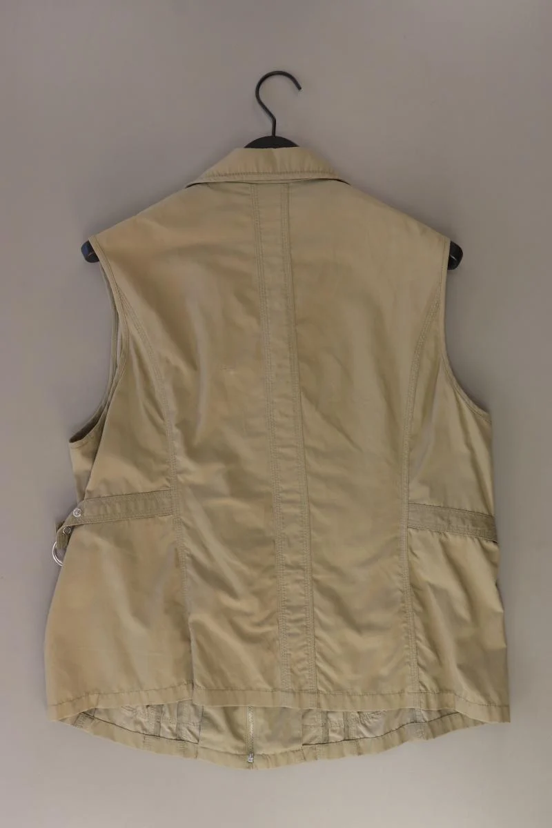 Franco Callegari Regular Weste Gr. 46 braun aus Baumwolle