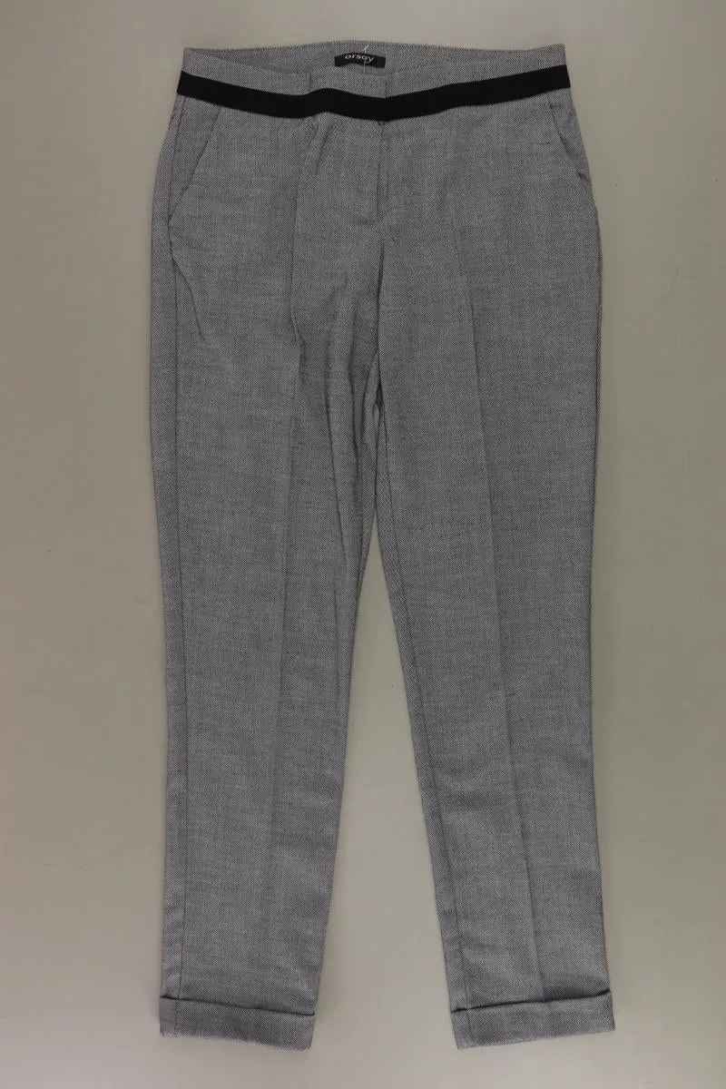 Orsay Hose Gr. 36 grau aus Baumwolle