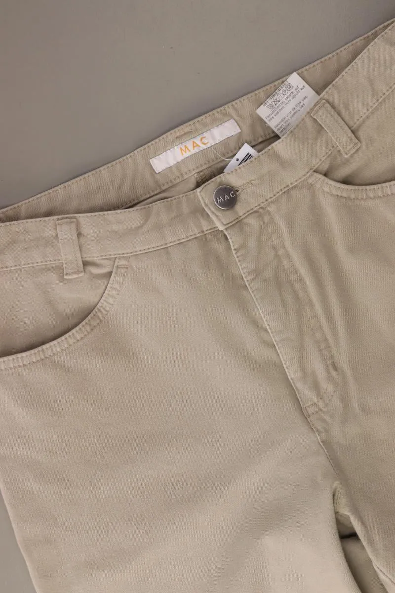 MAC Hose Gr. 38/L28 braun aus Baumwolle