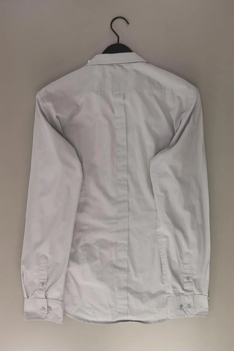 Piaza Italia Langarmhemd für Herren Gr. XXL grau