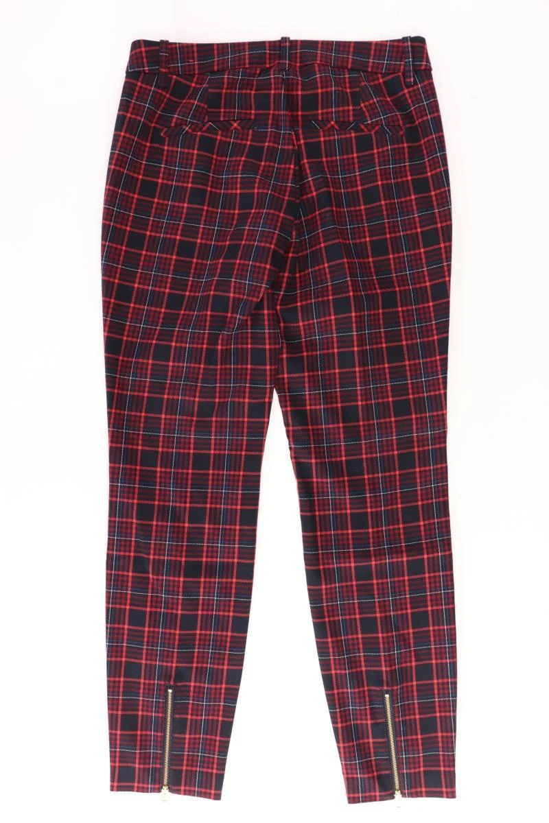 s.Oliver Hose Gr. 34 kariert rot aus Polyester
