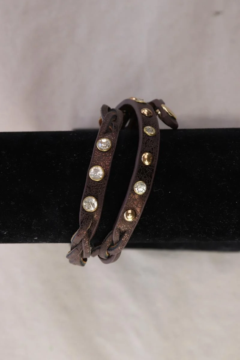 Clayre & Eef Armband neu mit Etikett braun