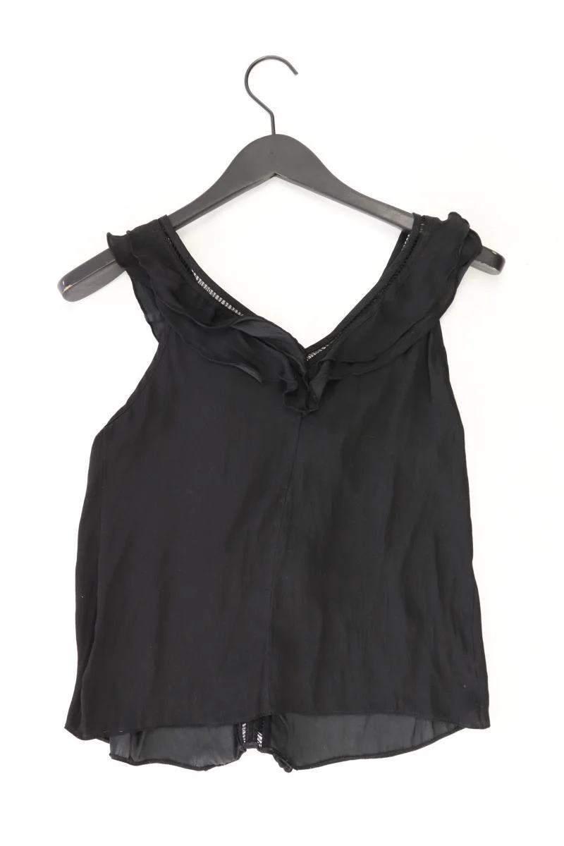 H&M Top Gr. 34 schwarz aus Polyester