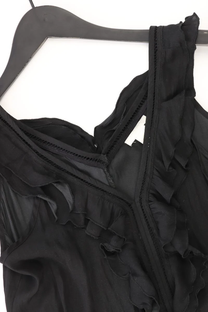 H&M Top Gr. 34 schwarz aus Polyester