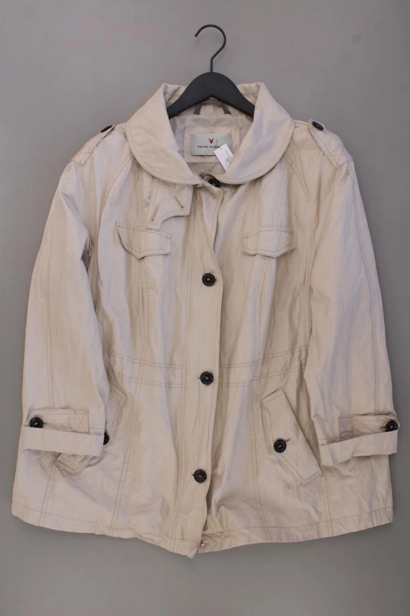 Fuchs Schmitt Übergangsjacke Gr. 48 creme aus Baumwolle