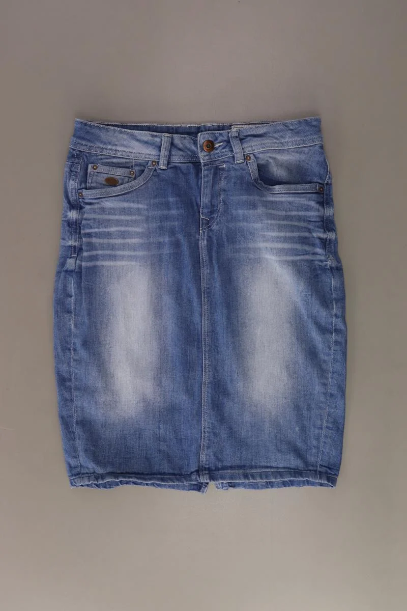 edc by Esprit Jeansrock Gr. 34 blau aus Baumwolle