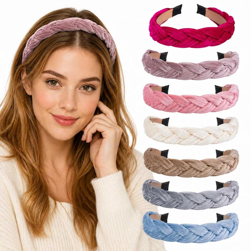 Flecht Haarreif "Samira" für Damen | Geflochtener Haarschmuck