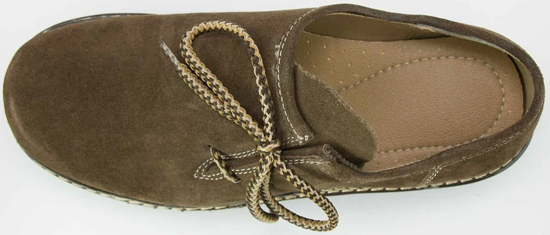 MADDOX Haferlschuhe "Julian" Veloursleder | Holz
