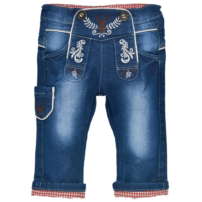 BONDI Lange Baby Jungen Jeans 91842 | Blue denim