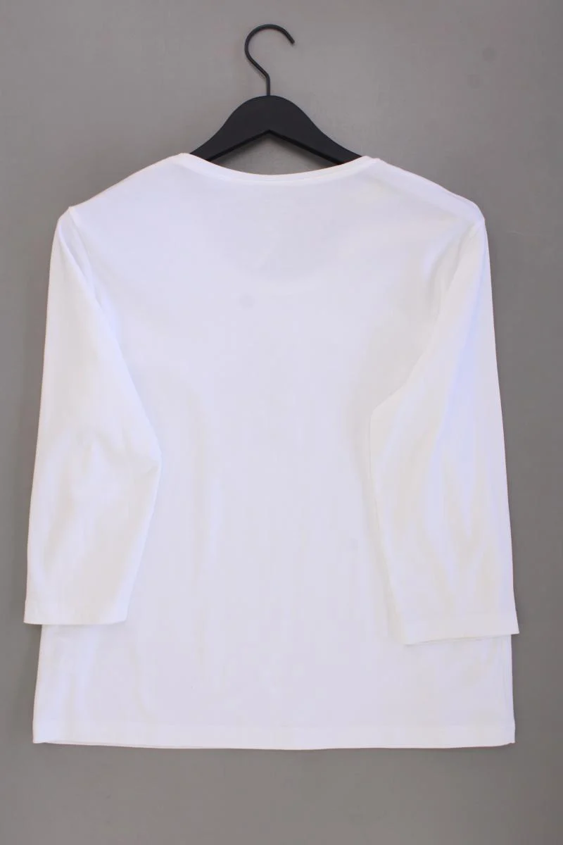 Adagio Classic Shirt Gr. 44 3/4 Ärmel weiß aus Baumwolle