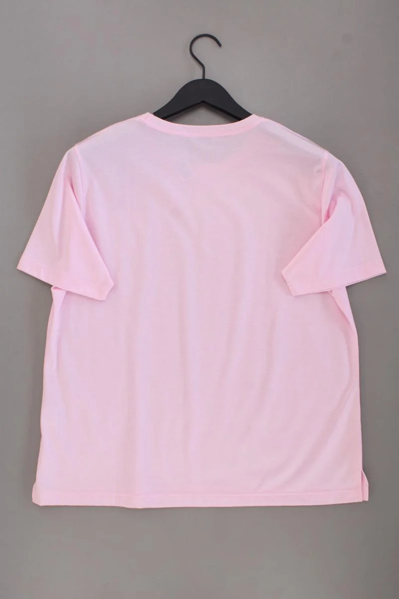 Louisa Di Carpi T-Shirt Gr. 44 neuwertig Kurzarm rosa aus Polyester