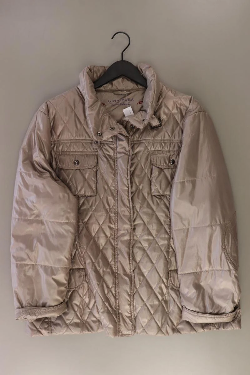 Gina Laura Lange Jacke Gr. XXL grau aus Polyester