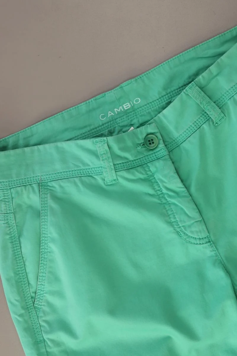 Cambio Hose Modell Shanon Gr. 36 grün aus Baumwolle
