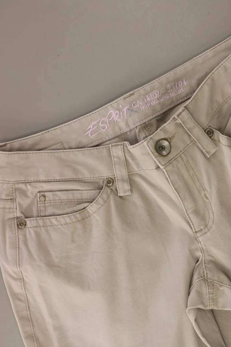 Esprit Stoffhose Gr. 38 grau