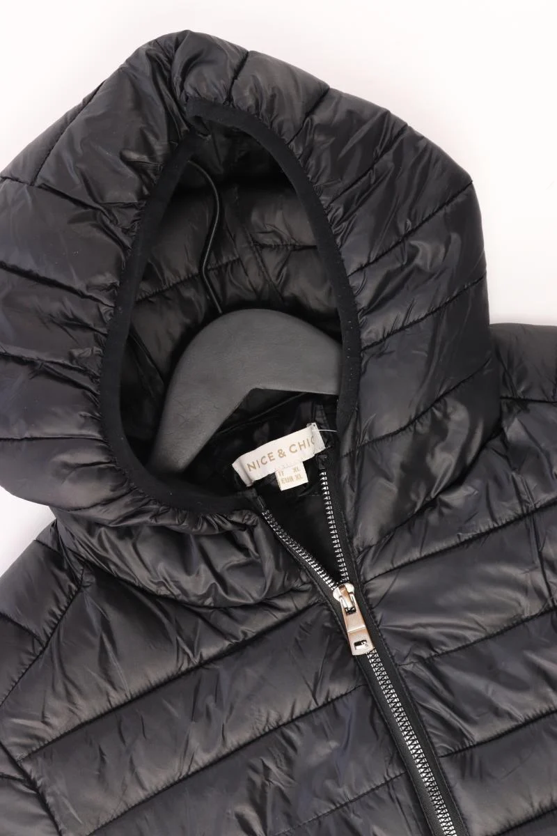 Nice&Chic Steppjacke Gr. XL schwarz aus Polyamid