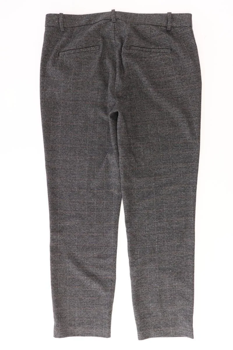 Zara Stoffhose Gr. L hahnentritt grau aus Baumwolle