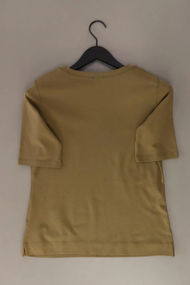 Gerry Weber T-Shirt Gr. 36 Kurzarm olivgrün aus Baumwolle