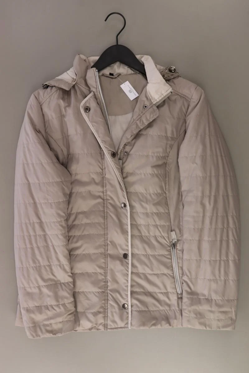FABIANI Kapuzenjacke Gr. 42 neuwertig grau aus Polyester