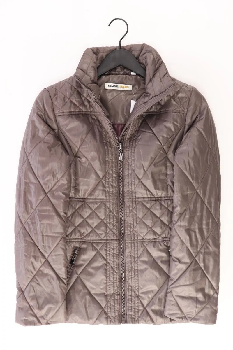 Clements Ribeiro Lange Jacke Gr. M grau aus Polyester