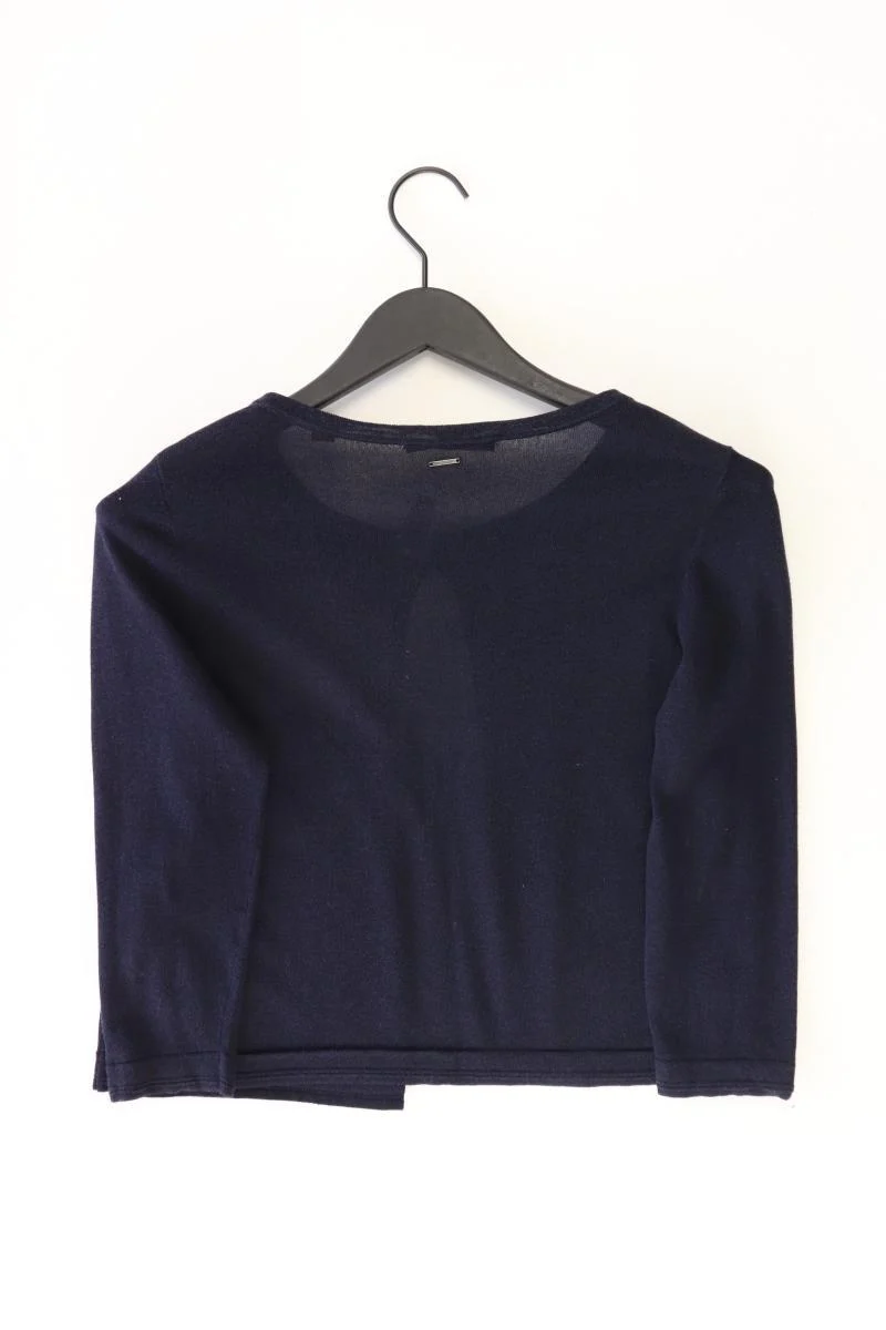 s.Oliver Strickjacke Gr. 36 3/4 Ärmel blau aus Viskose