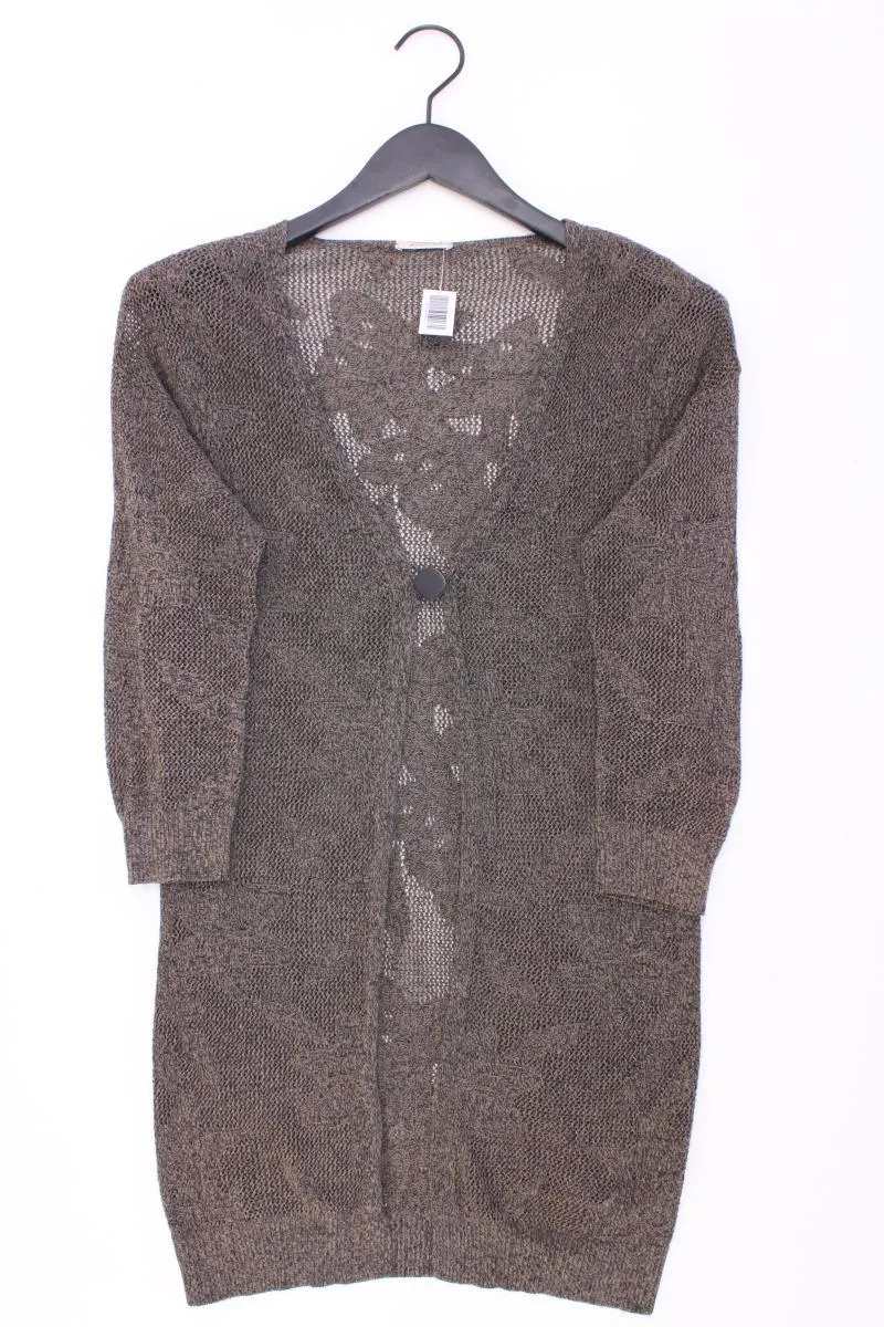 intimissimi Strickjacke Gr. S Langarm braun aus Baumwolle