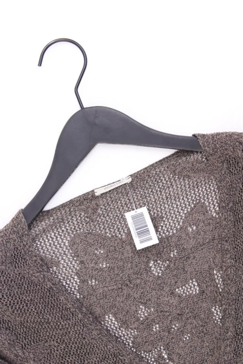 intimissimi Strickjacke Gr. S Langarm braun aus Baumwolle