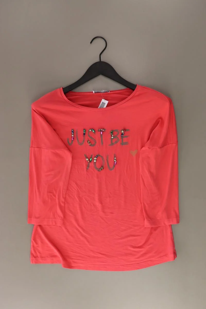 Judith Williams Regular Shirt Gr. 40 3/4 Ärmel rot aus Viskose