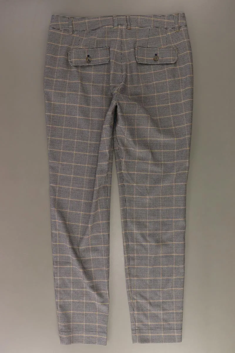 Esprit Hose Gr. 38 hahnentritt mehrfarbig aus Baumwolle
