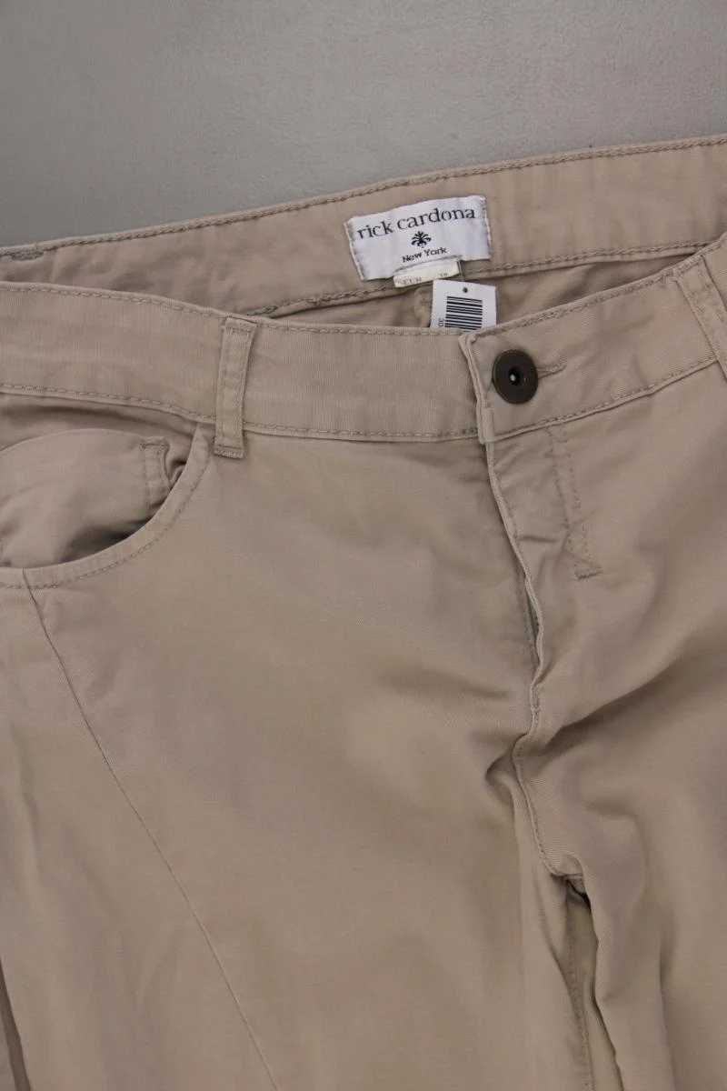 rick cardona Hose Gr. 38 braun aus Baumwolle