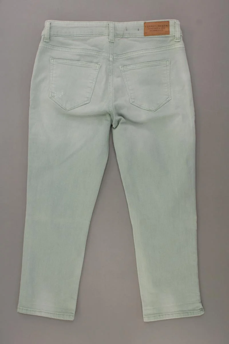 Esprit 7/8 Hose Gr. W26 grün aus Baumwolle