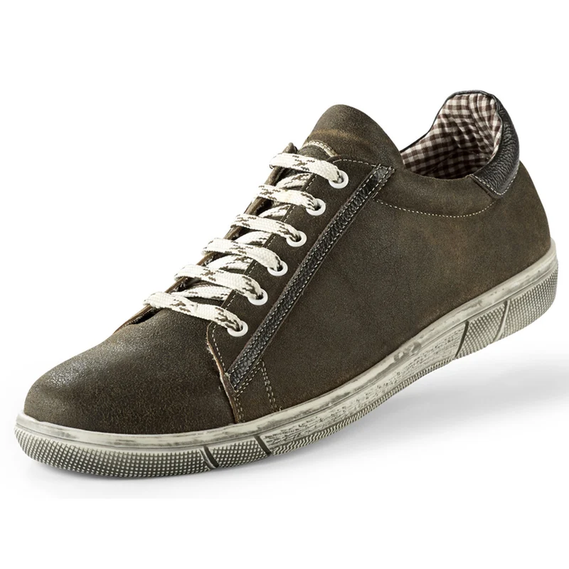 MADDOX Trachtenschuhe Sneaker "Siegfried" | Bernstein