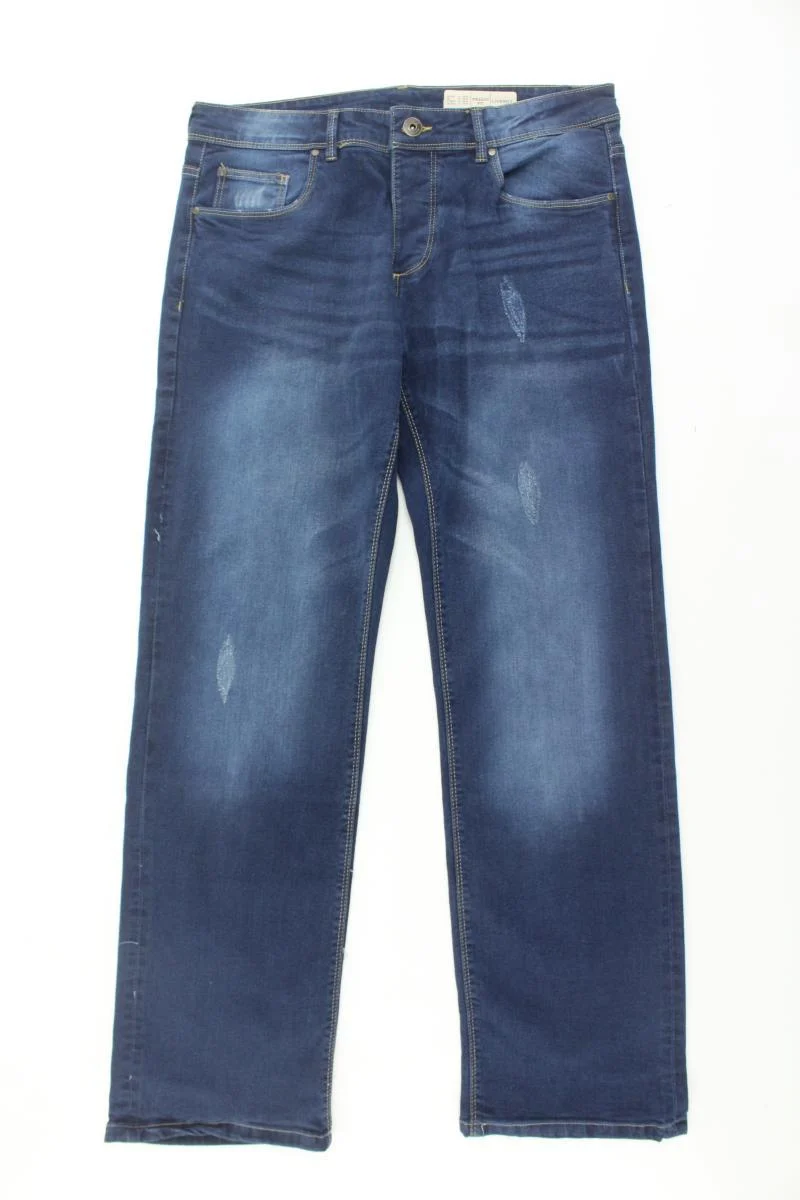 Livergy Straight Jeans für Herren Gr. 50 blau aus Baumwolle