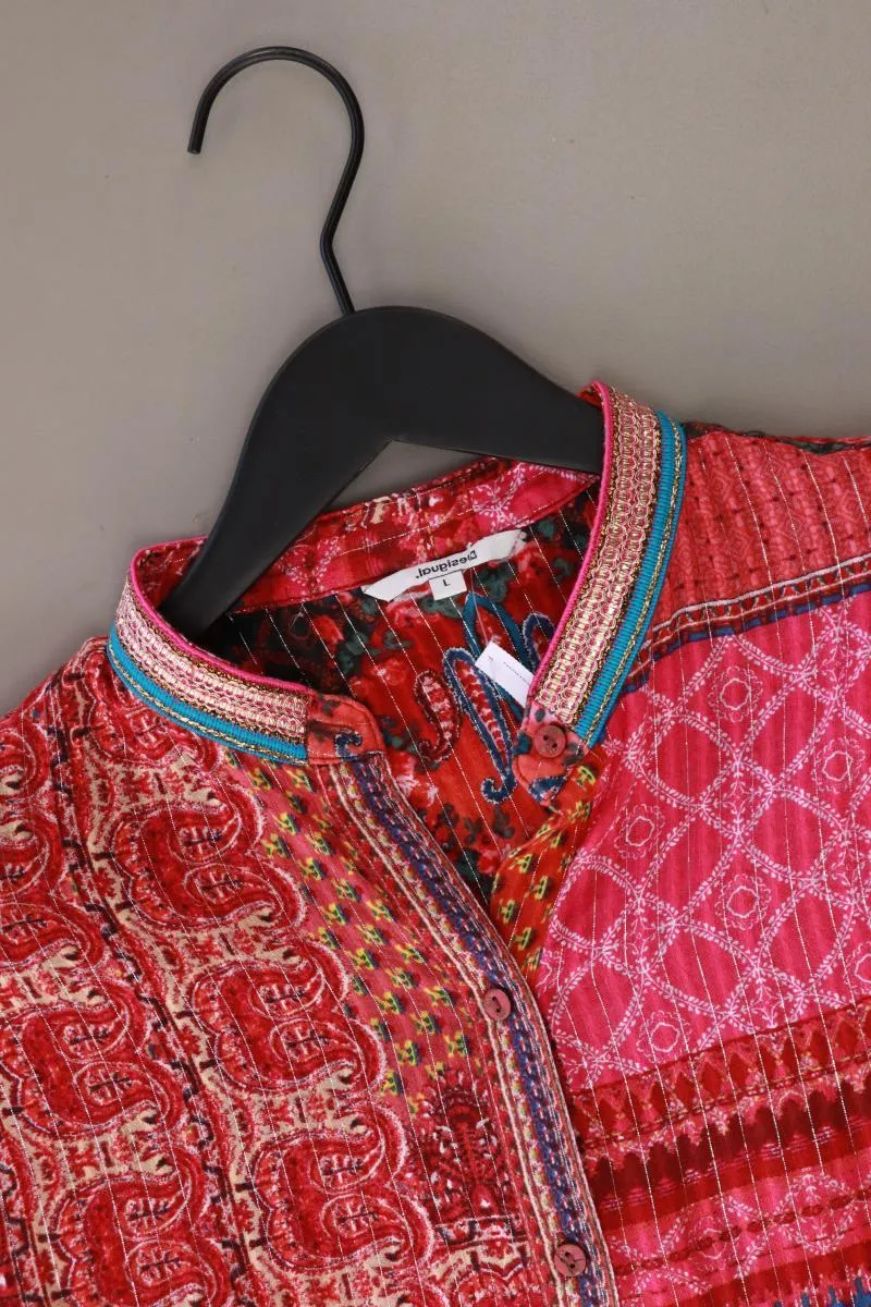 Second Hand Outfit Größe L mit Desigual Langarmbluse in Gr. L und Schal