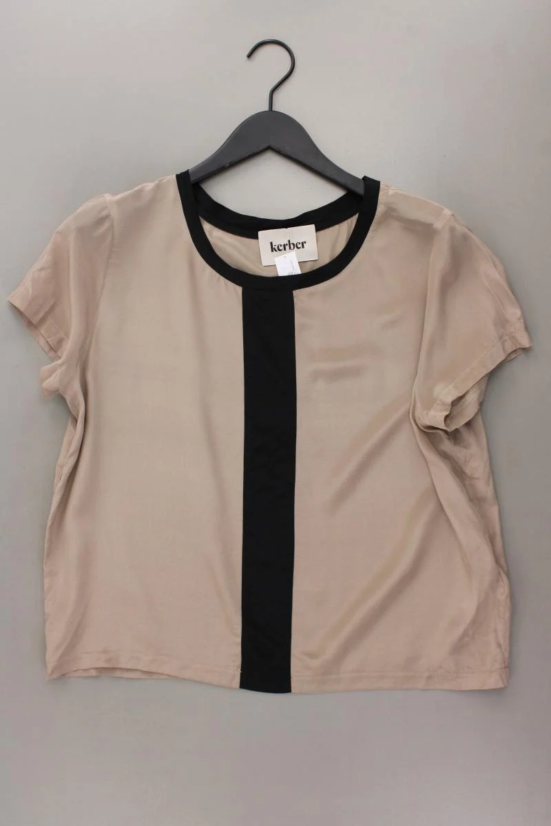 Second Hand Outfit Größe L mit Kerber Seidenbluse in Gr. 42 und Armband