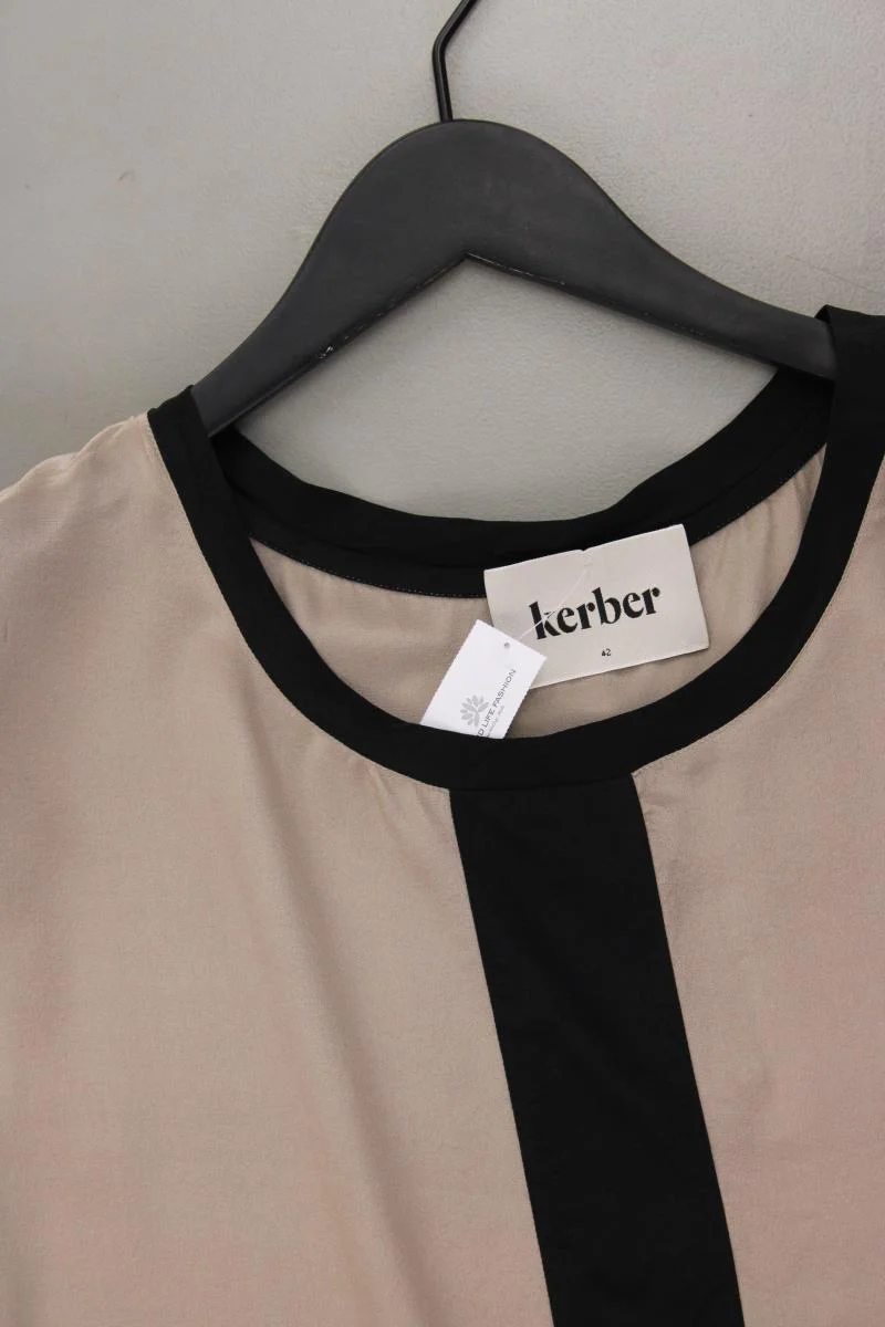 Second Hand Outfit Größe L mit Kerber Seidenbluse in Gr. 42 und Armband