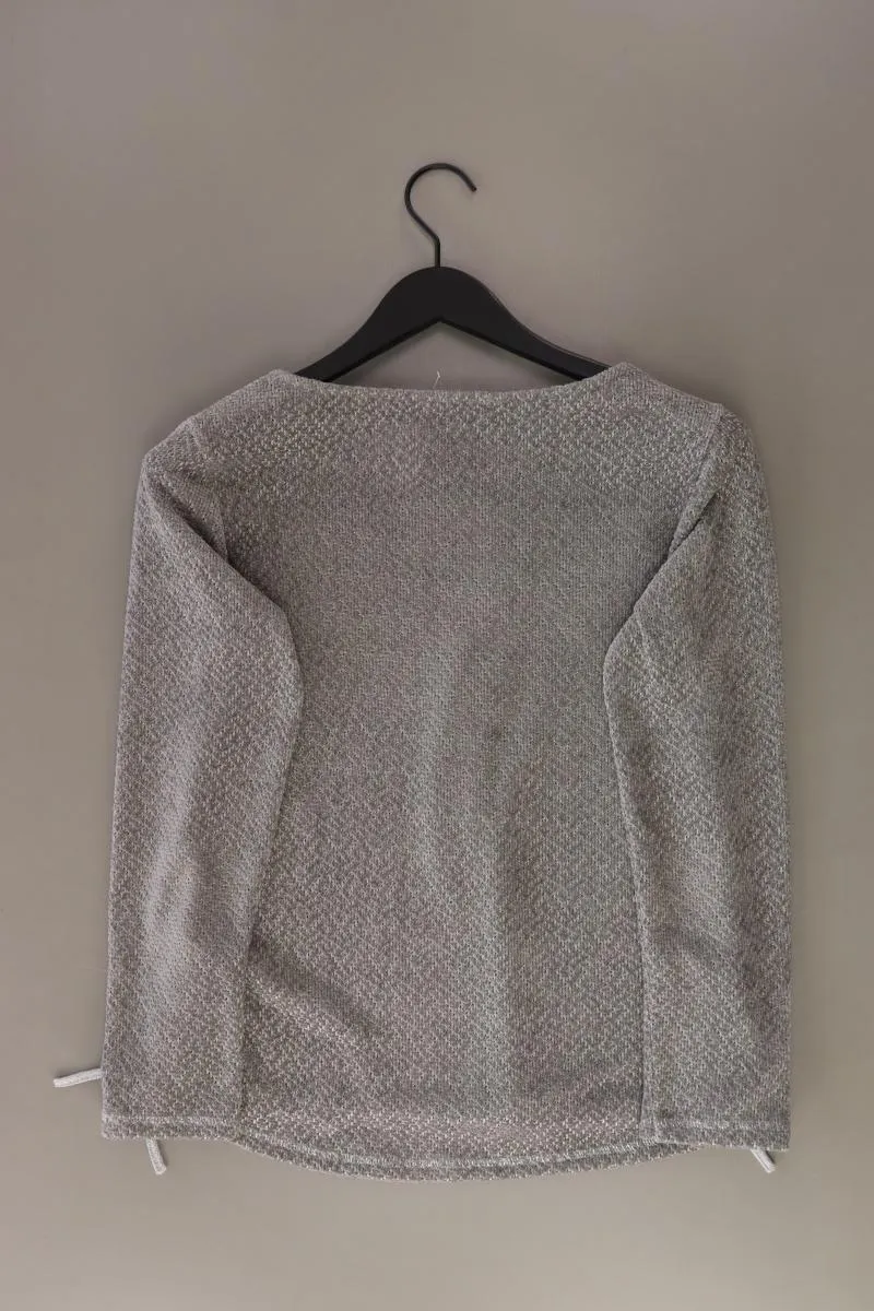 HEIMATLIEBE Feinstrickpullover Gr. S grau
