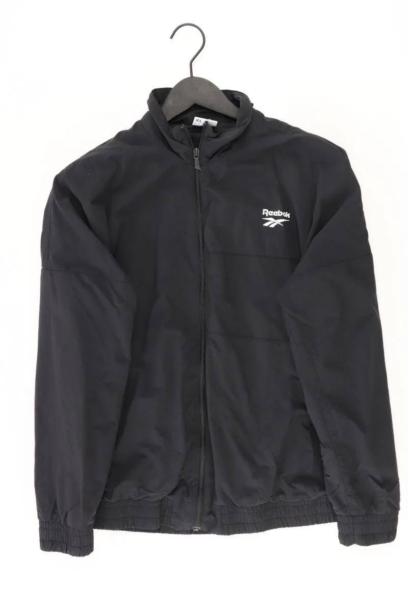 Reebok Lange Jacke Gr. XL grau aus Polyester