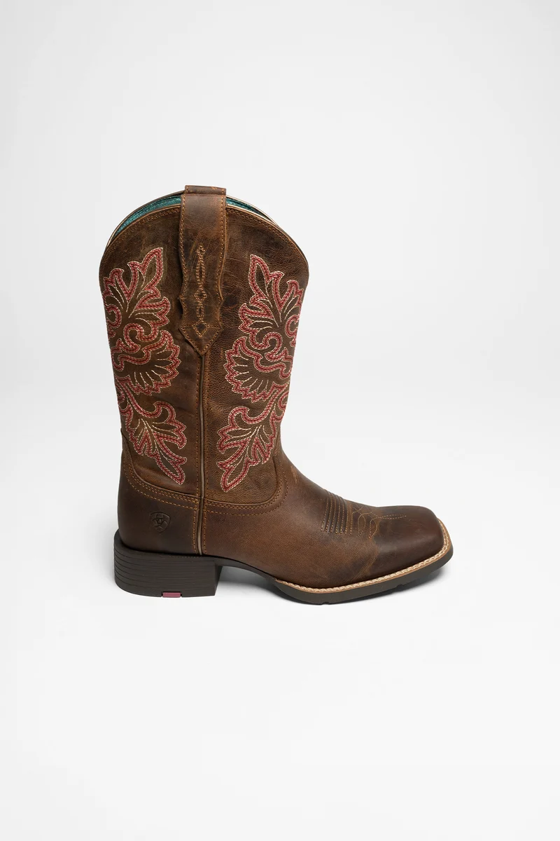 ROUND UP WIDE SQUARE TOE Damen Braun
