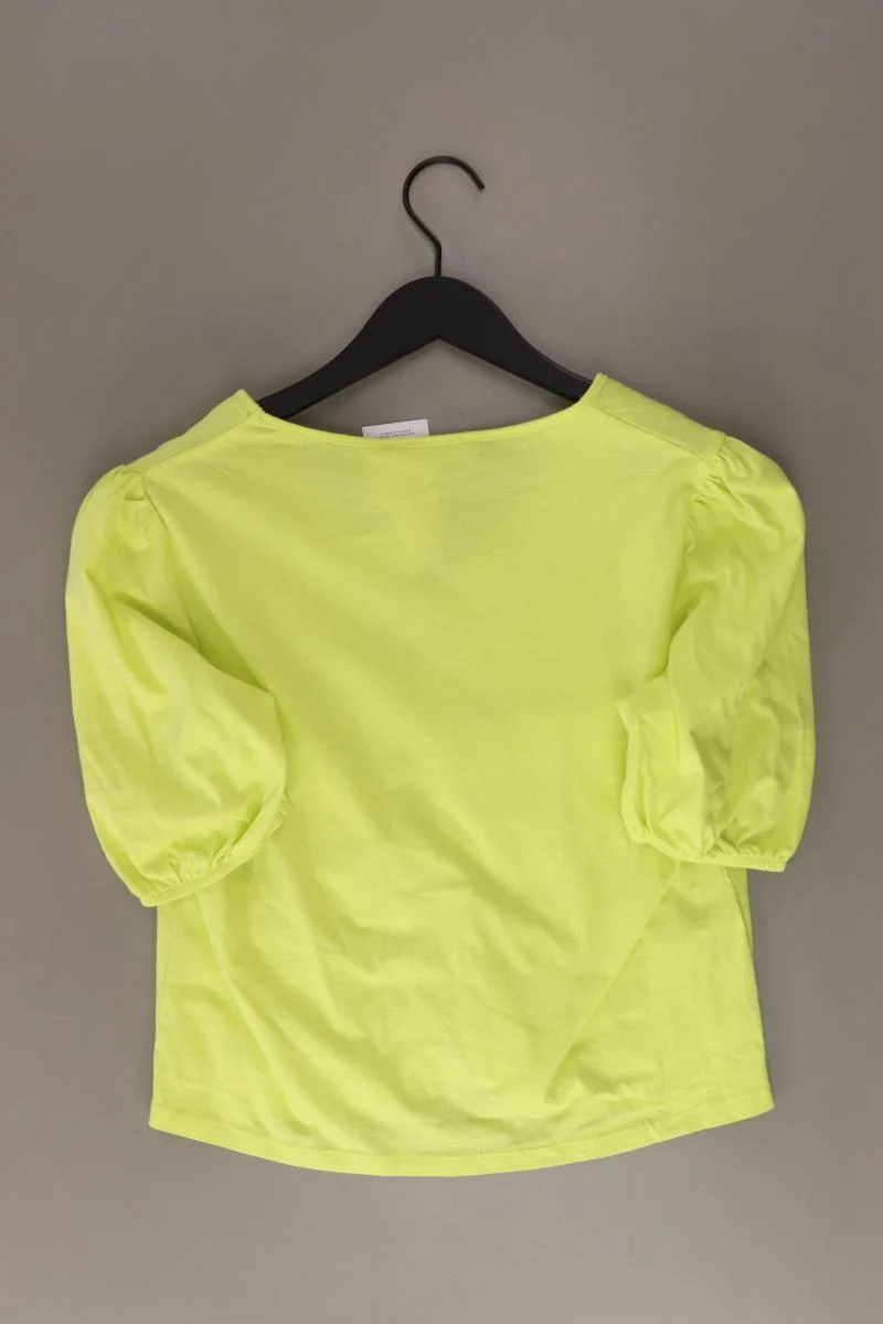 Mango Cropped Shirt Gr. M neu mit Etikett Kurzarm grün aus Baumwolle