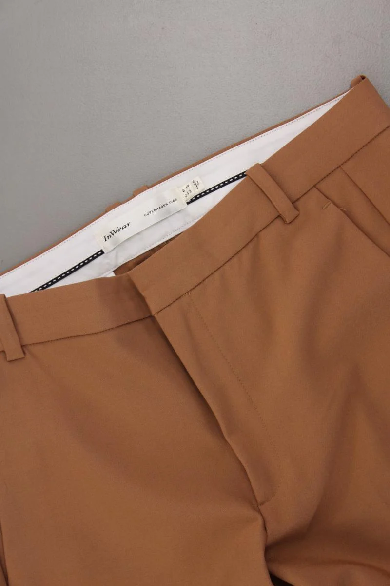 Inwear Hose Gr. 36 neuwertig braun aus Baumwolle