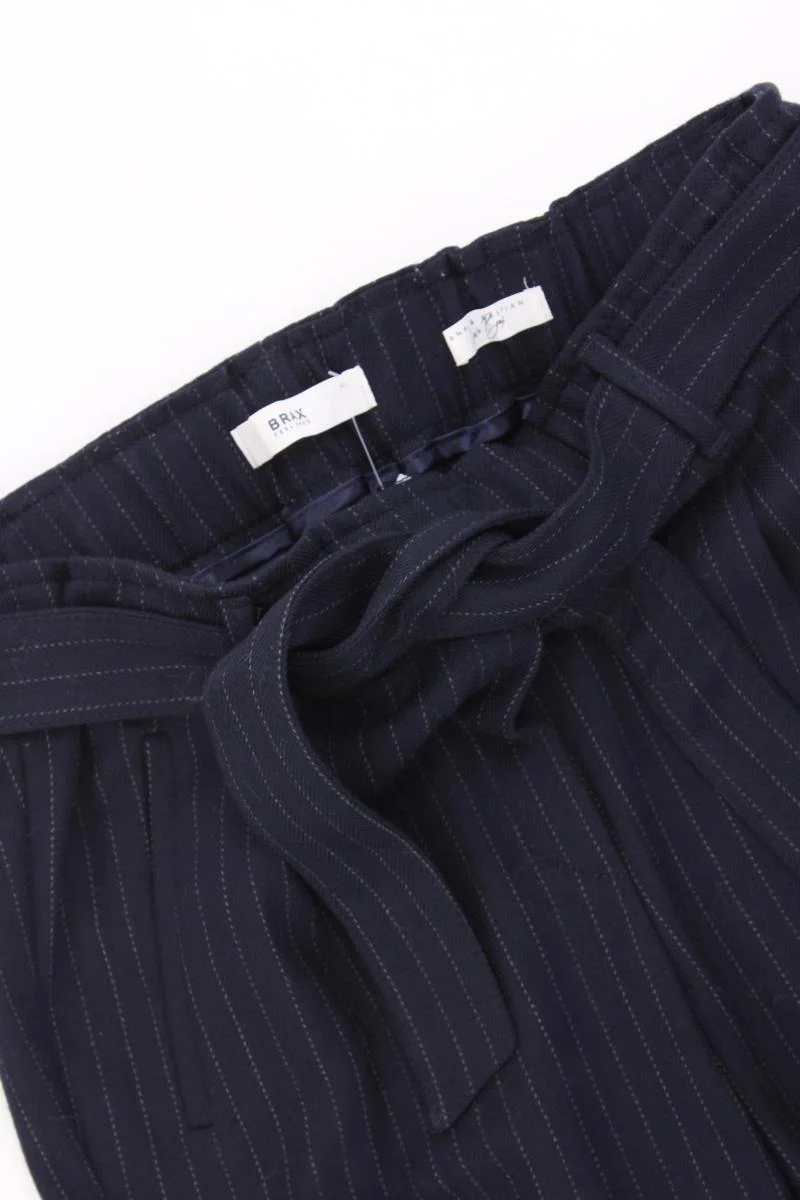 Brax Stoffhose Gr. 38 gestreift blau