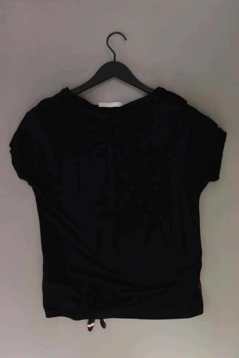 Bianca Ringelshirt Gr. 38 gestreift Kurzarm schwarz aus Viskose