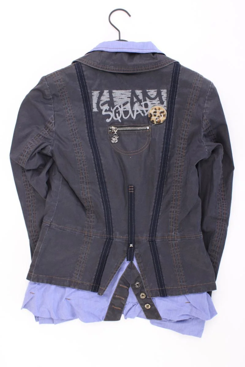 Sportalm Classic Jacke Gr. 36 blau aus Baumwolle