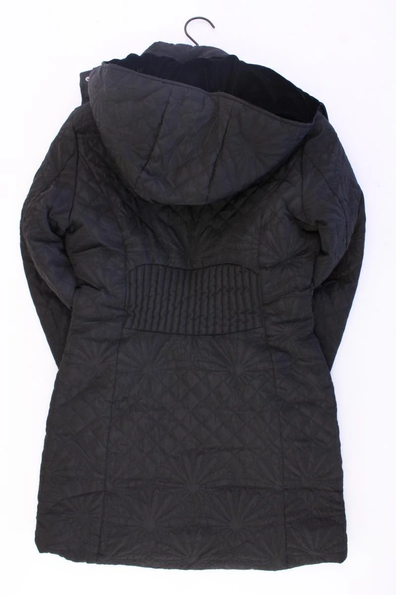 Desigual Kapuzenmantel Gr. 36 schwarz aus Polyester