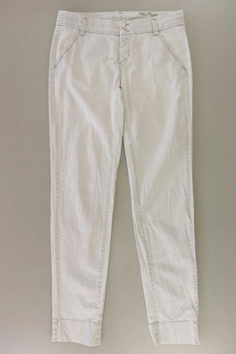 MAC Hose Gr. 36/L32 grau aus Baumwolle