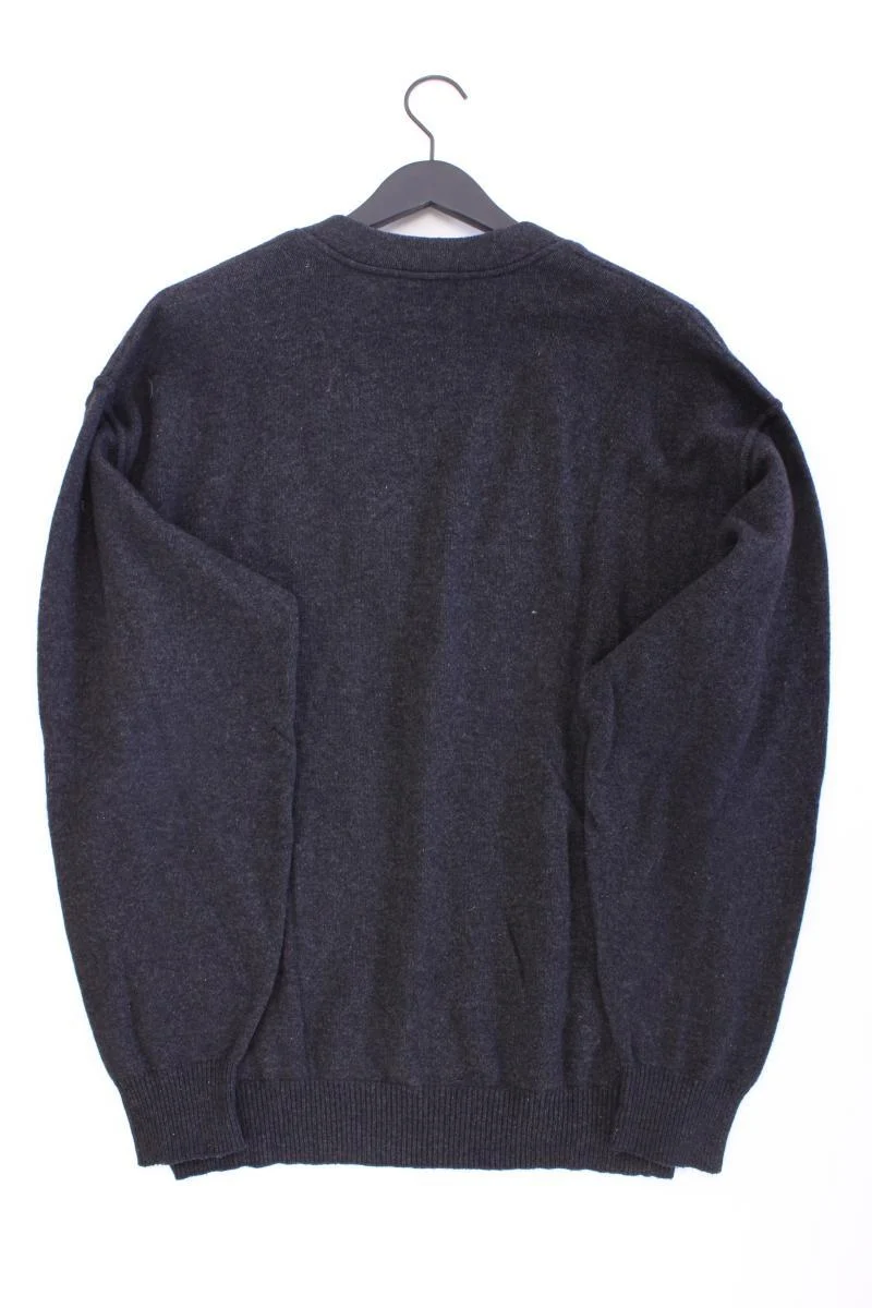 Carlo Colucci Wollpullover für Herren Gr. 54 grau