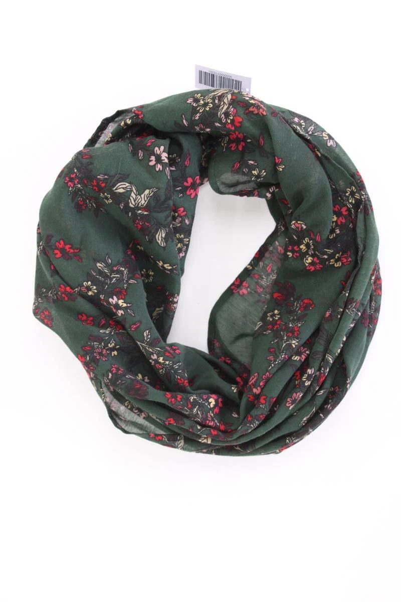 Loop mit Blumenmuster grün