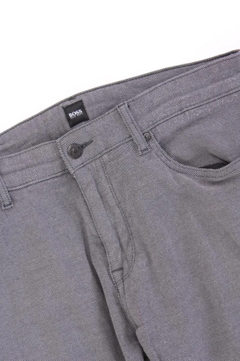 BOSS by Hugo Boss Five-Pocket-Hose für Herren Gr. W32/L32 grau aus Baumwolle